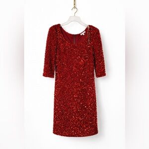 Charlotte Russe Sparkling Red Sequin Dress